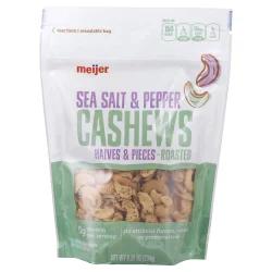 Meijer Salt & Pepper Cashew Halves & Pieces
