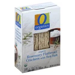 O Organics Crackers, Flatbread, Organic, Rosemary With Sea Salt