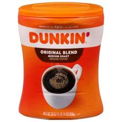 Dunkin' Medium Roast Original Blend Ground Coffee 30 oz