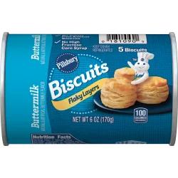 Pillsbury Grands! Juniors Flaky Layers Buttermilk Flavored Biscuits