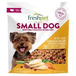 Freshpet Select Small Dog Bite Sized Chicken Recipe Dog Food
