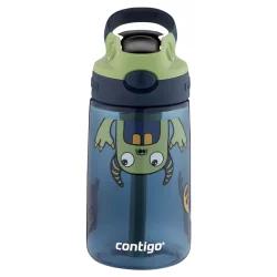 Contigo Kids Water Bottle with Redesigned AUTOSPOUT Straw, Blueberry & Green Apple