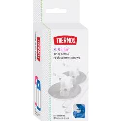 Thermos Bottle Replacement Straws Clear