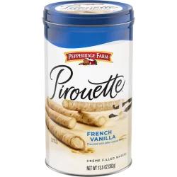 Pepperidge Farm Pirouette Crme Filled Wafers French Vanilla Cookies