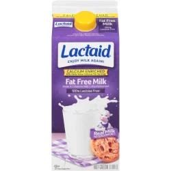 Lactaid Fat Free Milk, Calcium Enriched