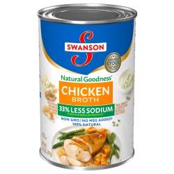 Swanson Gluten Free Low Sodium Chicken Broth - 14.5oz
