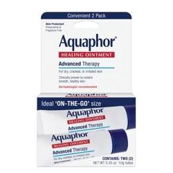 Aquaphor Healing Ointment Skin Protectant and Moisturizer for Dry and Cracked Skin - 2pk / 0.35oz