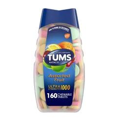 Tums Ultra Strength Assorted Fruit Antacid Chewable Tablets - 160ct