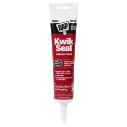 DAP Kwik Seal Kitchen And Bath Adhesive Caulk - White