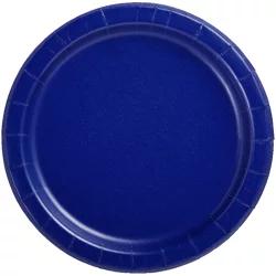 True Navy Blue Dessert Plates 7 Inch