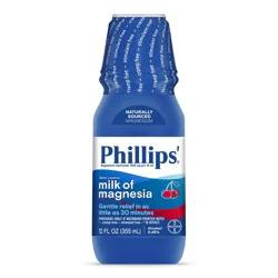 Phillips' Milk of Magnesia Stimulant Free Laxative - Cherry - 12oz
