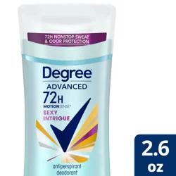 Degree Advanced Motionsense Sexy Intrigue 72-Hour Antiperspirant & Deodorant Stick - 2.6oz