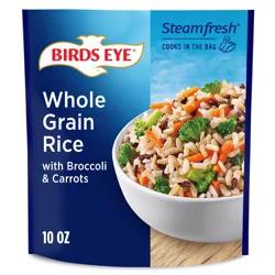Birds Eye Whole Grain Rice with Broccoli & Carrots 10 oz