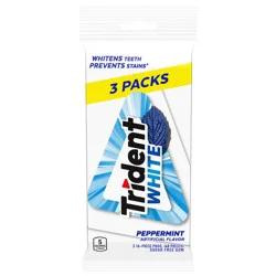 Trident White Peppermint Sugar-Free Gum