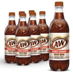 A&W Zero Sugar Root Beer 6 ea
