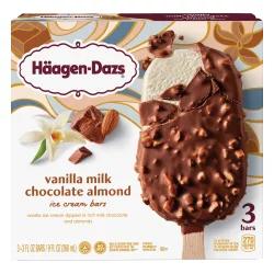Häagen-Dazs Haagen-Dazs Haagen Dazs Vanilla & Almond Ice Cream Bar - 3pk