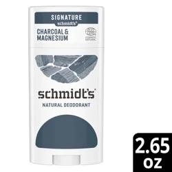 Schmidt's Charcoal + Magnesium Natural Deodorant Stick