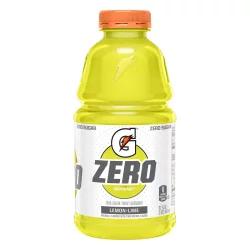 Gatorade G Zero Sugar Lemon Lime Sports Drink - 32 fl oz Bottle
