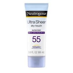 Neutrogena Ultra Sheer Dry Touch Sunscreen Lotion, SPF 55, 3oz