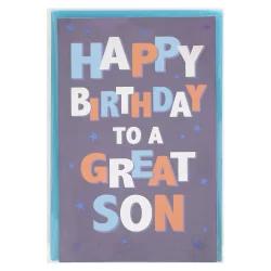American Greetings Birthday Card for Son (To A Great Son)