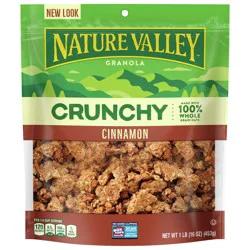 Nature Valley, Cinnamon Crunchy Granola, 16 oz pouch