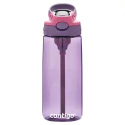 Contigo Kids Water Bottle with Redesigned AUTOSPOUT Straw, Eggplant & Punch