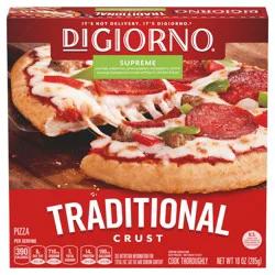 DiGiorno Supreme Frozen Personal Pizza on a Hand-Tossed Style Traditional Crust