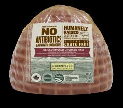 Greenfield Natural* Meat Co. Sliced Smoked Uncured Ham