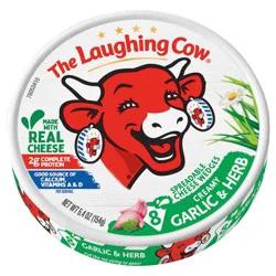 The Laughing Cow Garlic & Herb Spreadable Cheese - 5.4oz/8ct
