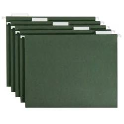 20ct Hanging File Folders Letter Size Green - up & up™