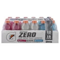 Gatorade Zero 18 Pack Berry, Glacier Cherry, Glacier Freeze Thirst Quencher 18 ea