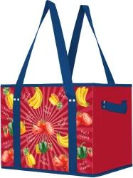 Earth Wise Earthwise Box Tote - Red/Blue
