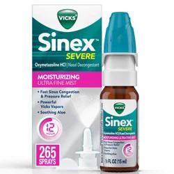 Vicks Sinex Severe Moisturizing Nasal Spray Ultra Fine Mist - 0.5 fl oz