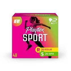 Playtex Sport Plastic Unscented Multipack Tampons - 48ct