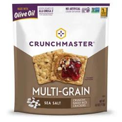 Crunchmaster Multi-Grain Sea Salt Crackers 4oz