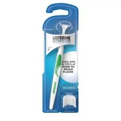 Listerine Ultraclean Access Flosser + 8 Refill Dental Flosser Heads, Oral Care and Hygiene