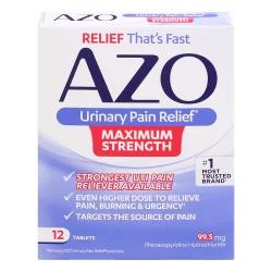 AZO Urinary Pain Relief Maximum Strength Tablets