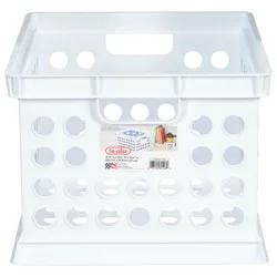 Sterilite Storage Crate, White