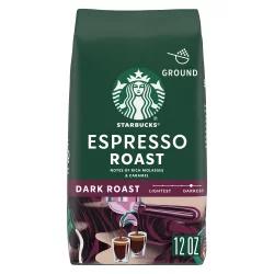 Starbucks Espresso Roast, Ground Coffee, Dark Roast