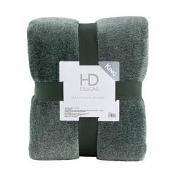 Hd Designs Microplush Blanket - Green