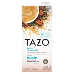Tazo Skinny Latte Chai Black Tea - 32 fl oz