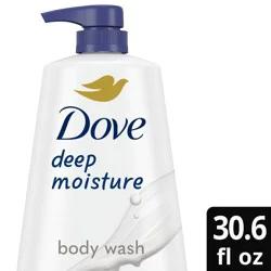 Dove Beauty Deep Moisture Nourishes the Driest Skin Body Wash Pump - 30.6 fl oz