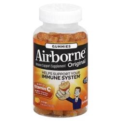 Airborne Original Orange Immune Support Supplement Gummies