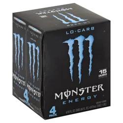 Monster Energy, Lo-Carb - 4pk/16 fl oz Cans