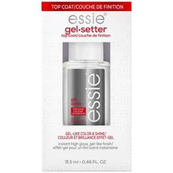essie Gel Setter Top Coat - gel-like finish - 0.46 fl oz