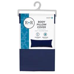 R+R Room & Retreat Body Pillow Protector, Cobalt