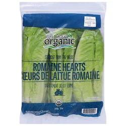 O Organics Organic Romaine Hearts Prepackaged - 3 Count