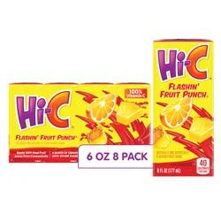 Hi-C Flashin Fruit Punch Cartons