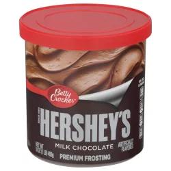 Betty Crocker Premium Hershey's Milk Chocolate Frosting 16 oz