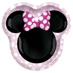 Minnie Mouse 10.5 inch Shaped Plate